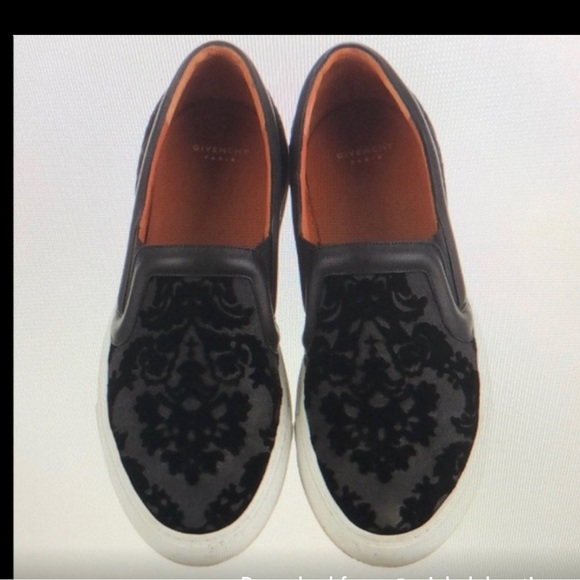Givency Devore velvet sneakers size 39/9 - Picture 1 of 6